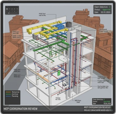 Commercial project management and finishing