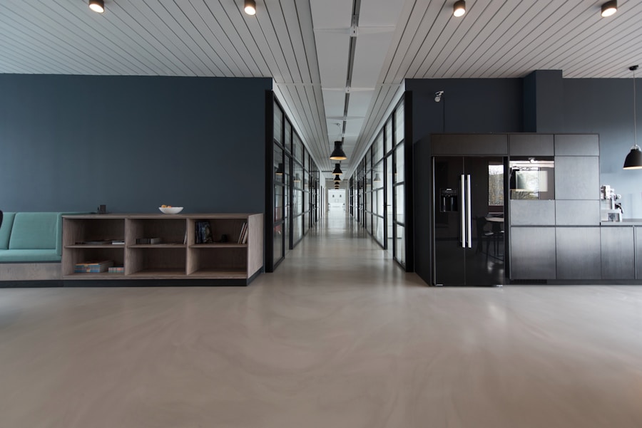 Commercial build-out interior work